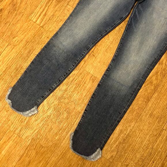 Frame Denim Le High Skinny Petal Hem Jeans in Hamerton Size 32 - Picture 4 of 12